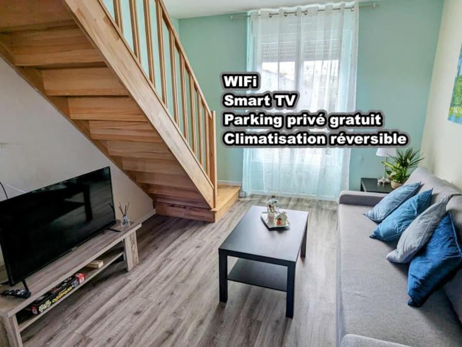Les Loges De Vero Duplex , Appartement Neuf Classe 3 Etoiles - Garage Velo Et Moto - Parking Prive - 1 Chambre Et Un Canape Convertible - Gere Par Prestazen'Services Thierville-sur-Meuse Dış mekan fotoğraf